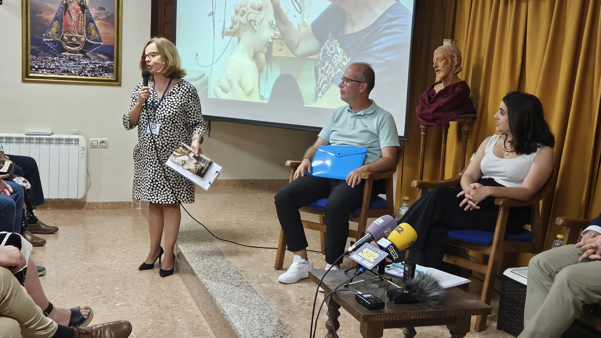 Intervención de Inmaculada Fernández al finalizar la mesa redonda