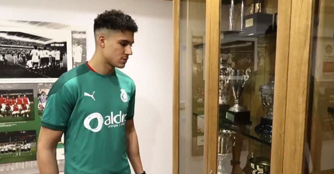 Luan Capanni en el interior de El Sardinero