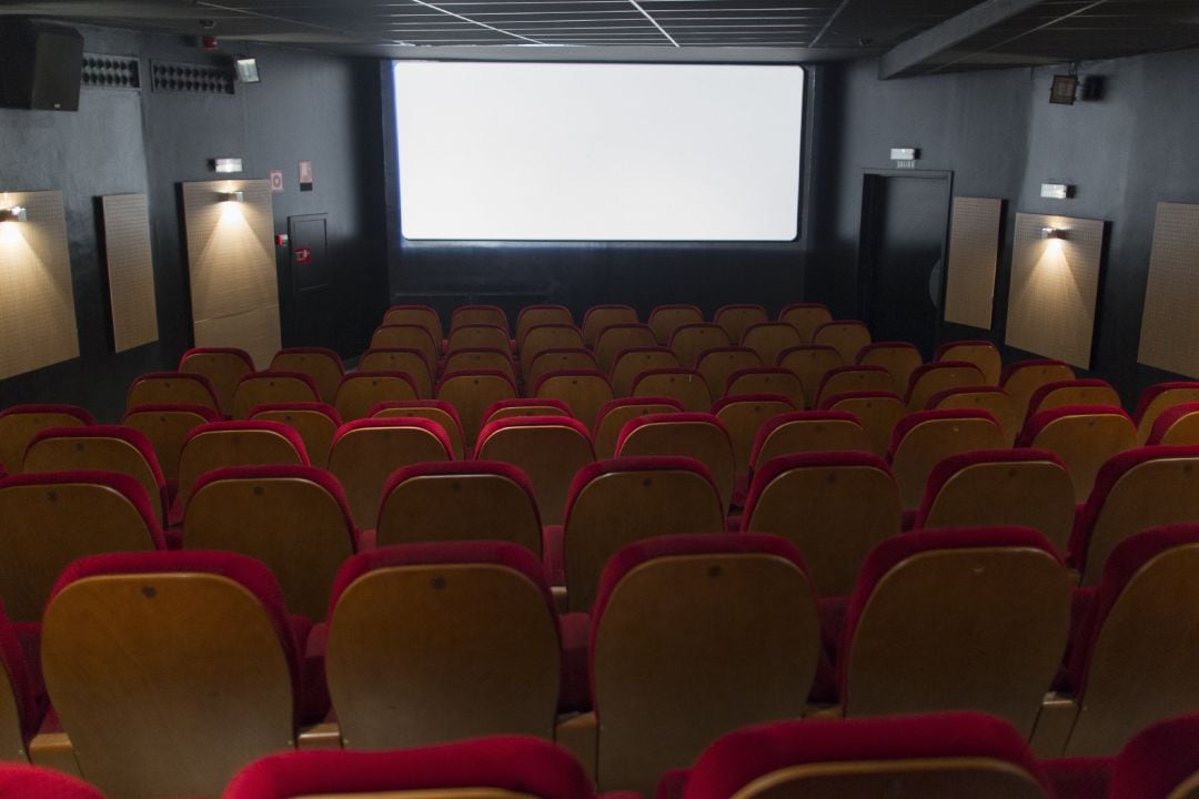 Imagen de una sala de cine