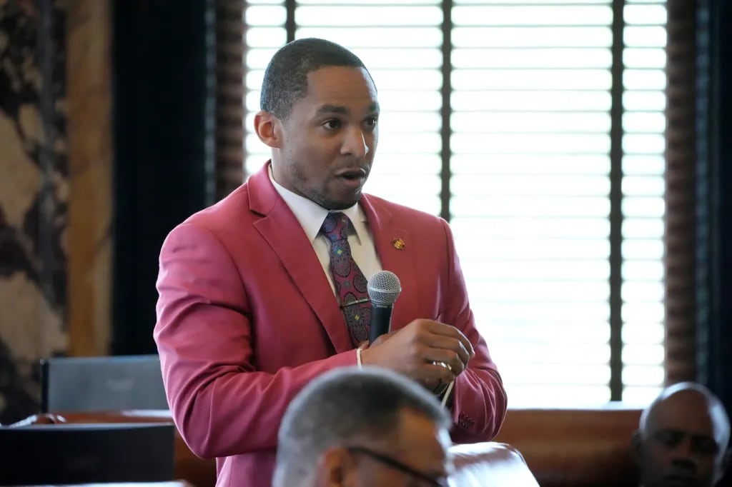 El senador demócrata por el estado de Mississippi, Bradford Blackmon