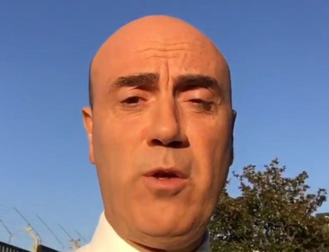 Tomàs Molina assajava aquesta setmana el cant de l'Es Mahón i ho penjava a les xarxes socials.