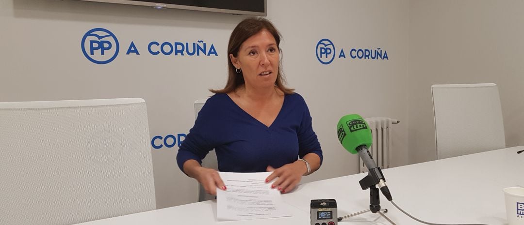 Beatriz Mato, candidata del PP a la alcaldía de A Coruña 