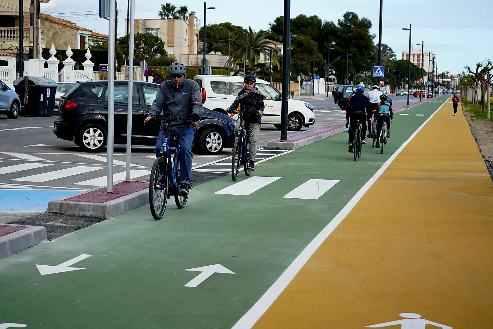 Carril ciclopeatonal Burriana