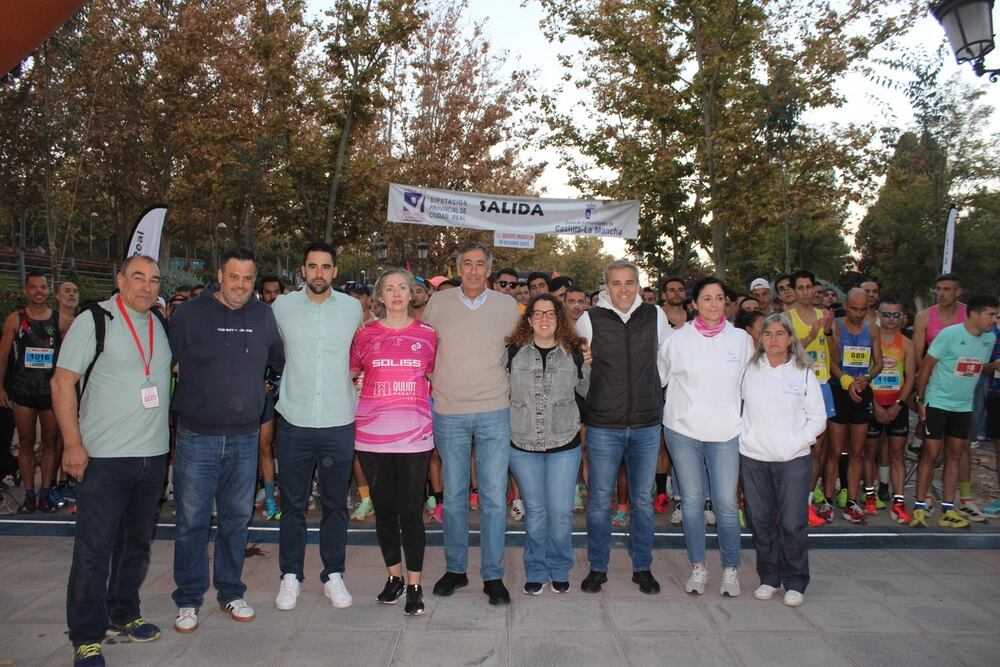Autoridades en la XXIX Quixote Maratón