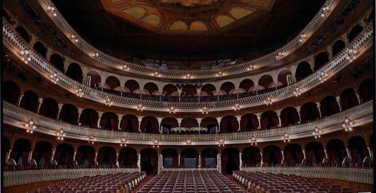 Imagen del interior del Gran Teatro Falla de Cádiz