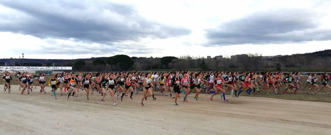 Edición anterior de un campeonato de Campo a Través.