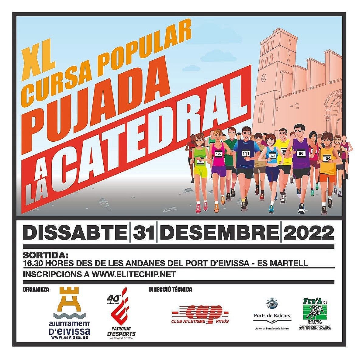 Cartel de la prueba