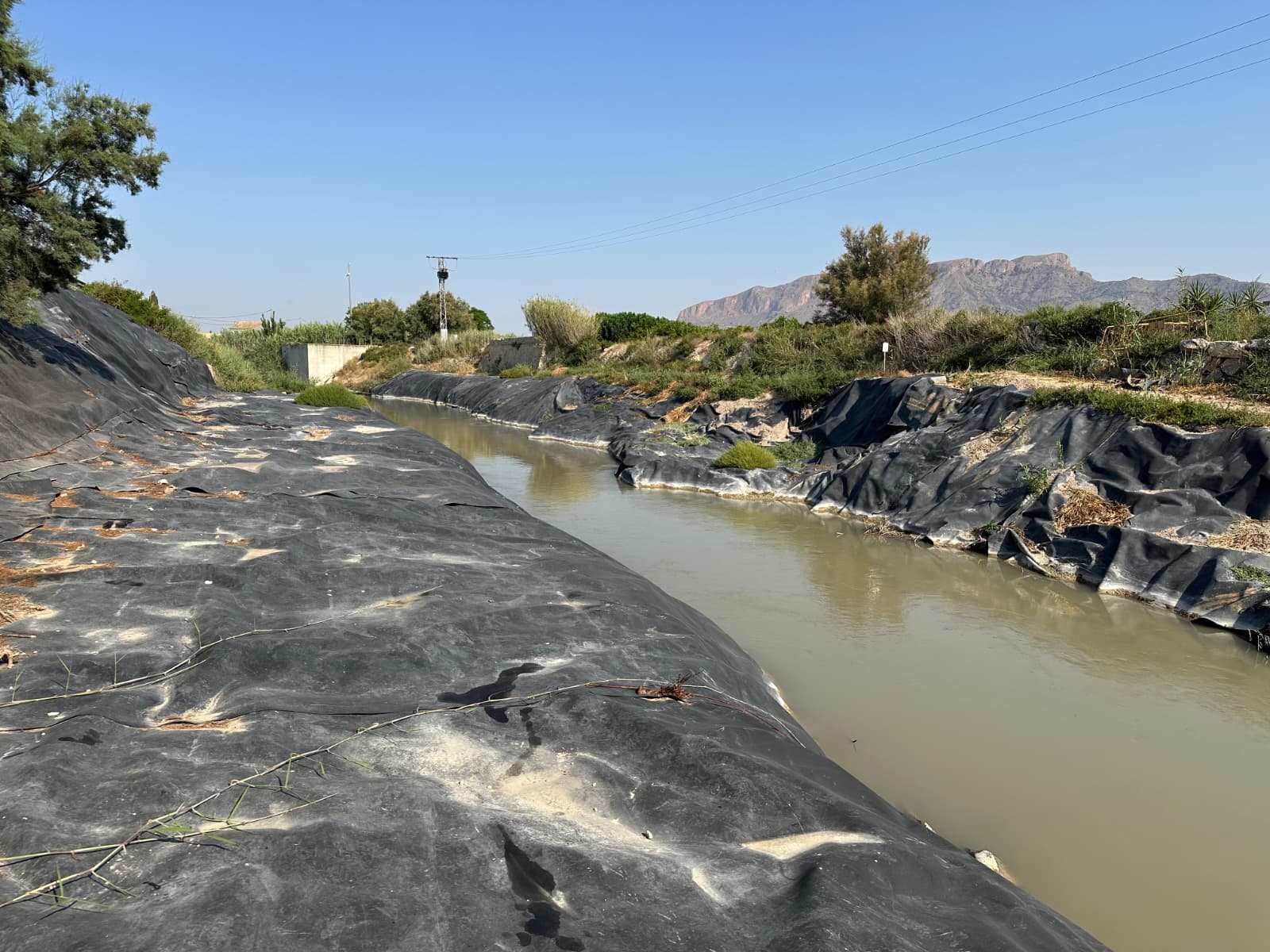 Meandro del Segura a su paso por Beniel y El Raal