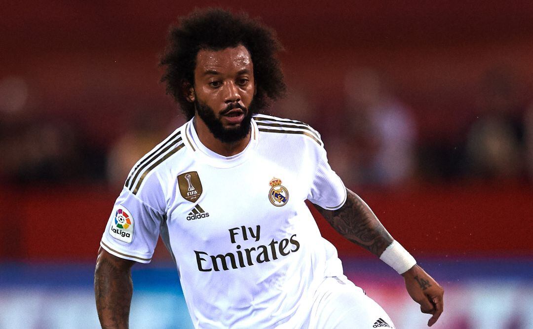 Marcelo, en el partido ante el Mallorca