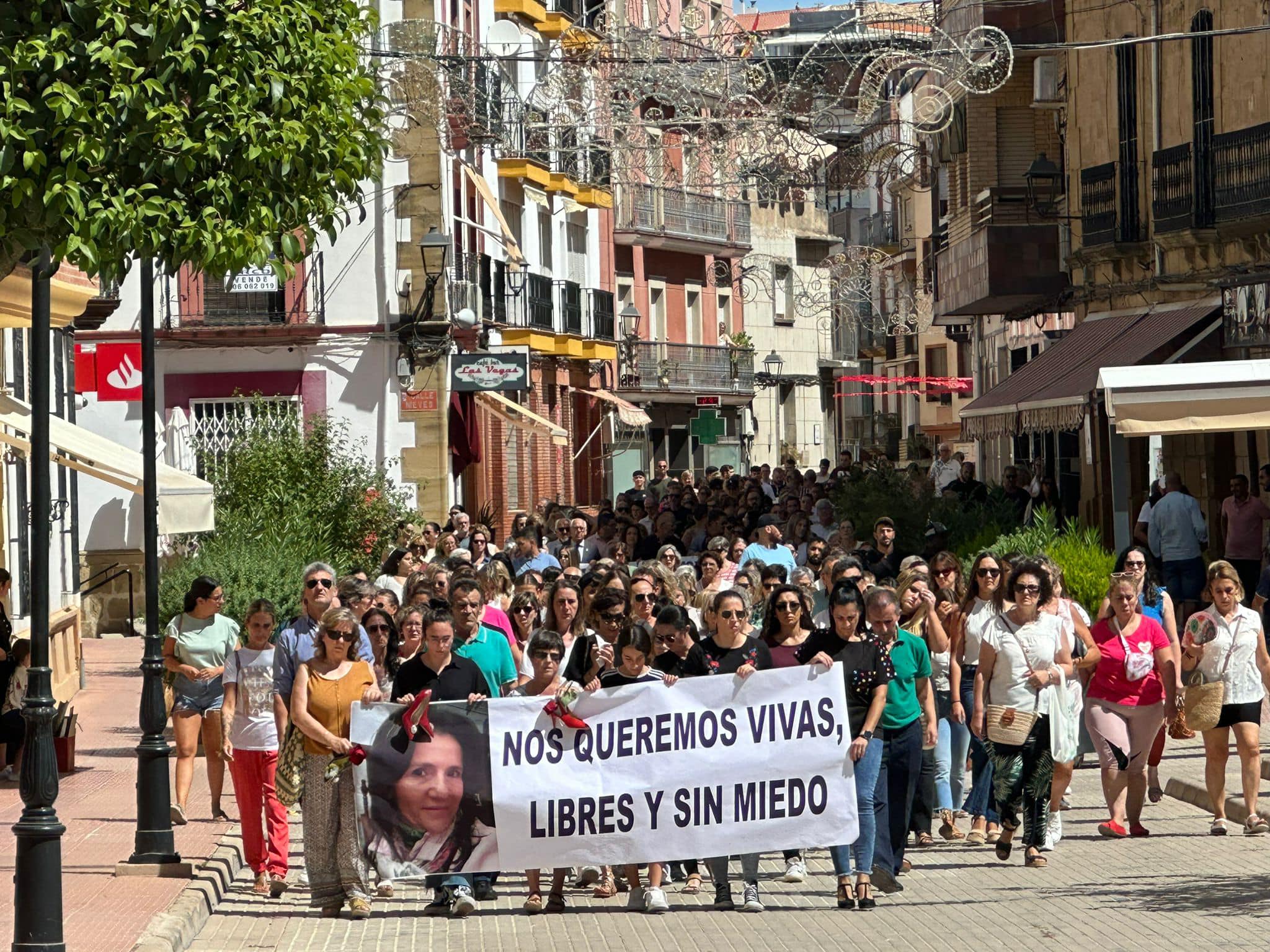 Marcha convocada en Villanueva del Arzobispo por Rosa, asesinada por su marido.