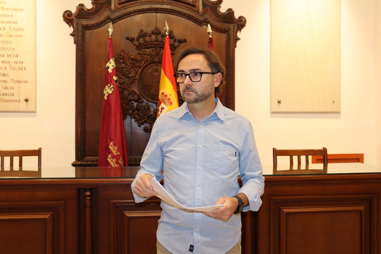 Isidro Abellán, concejal socialista