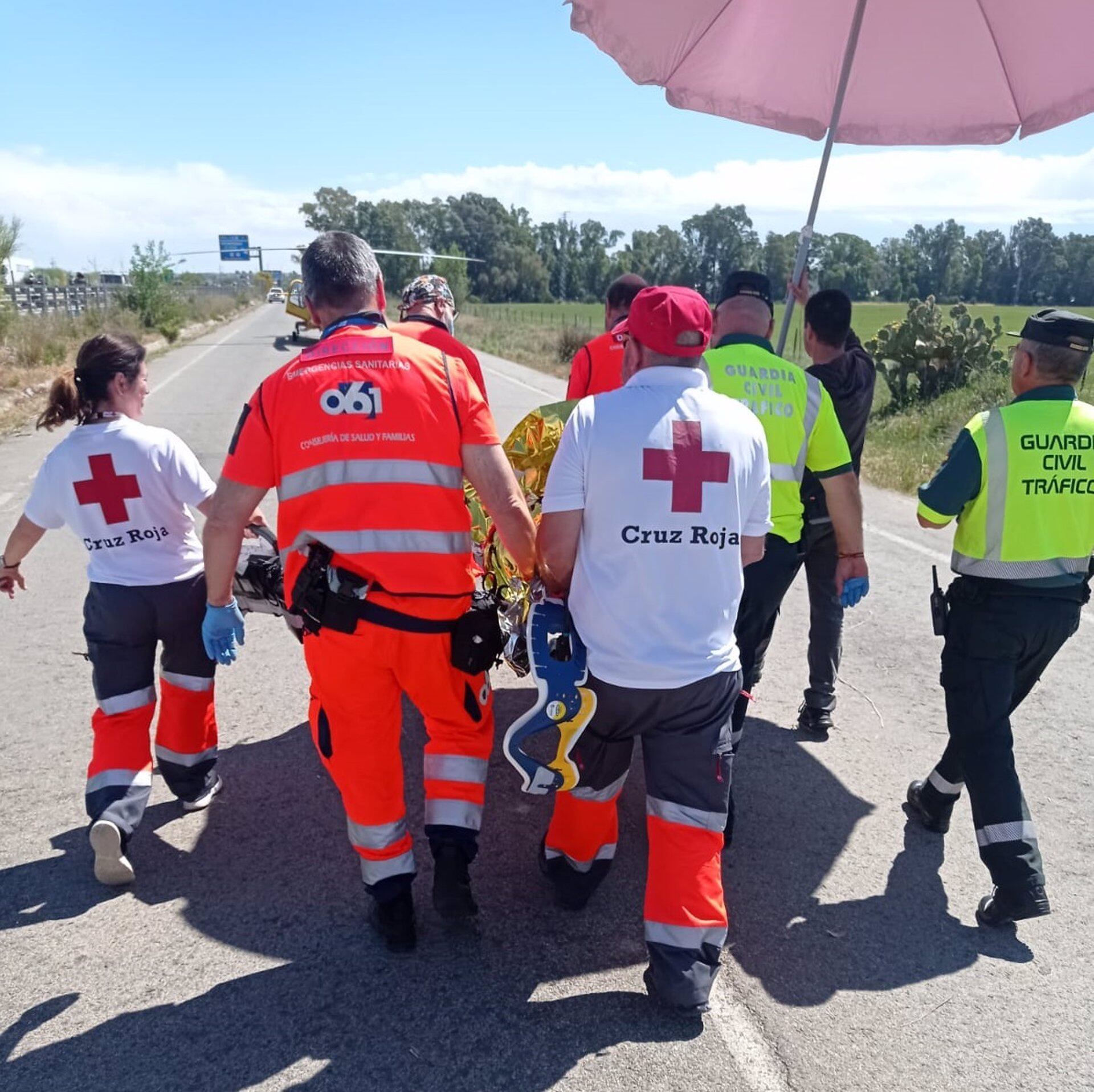 El dispositivo sanitario de la Junta atiende a 50 personas por accidente de tráfico durante el Gran Premio de Motociclismo en Jerez