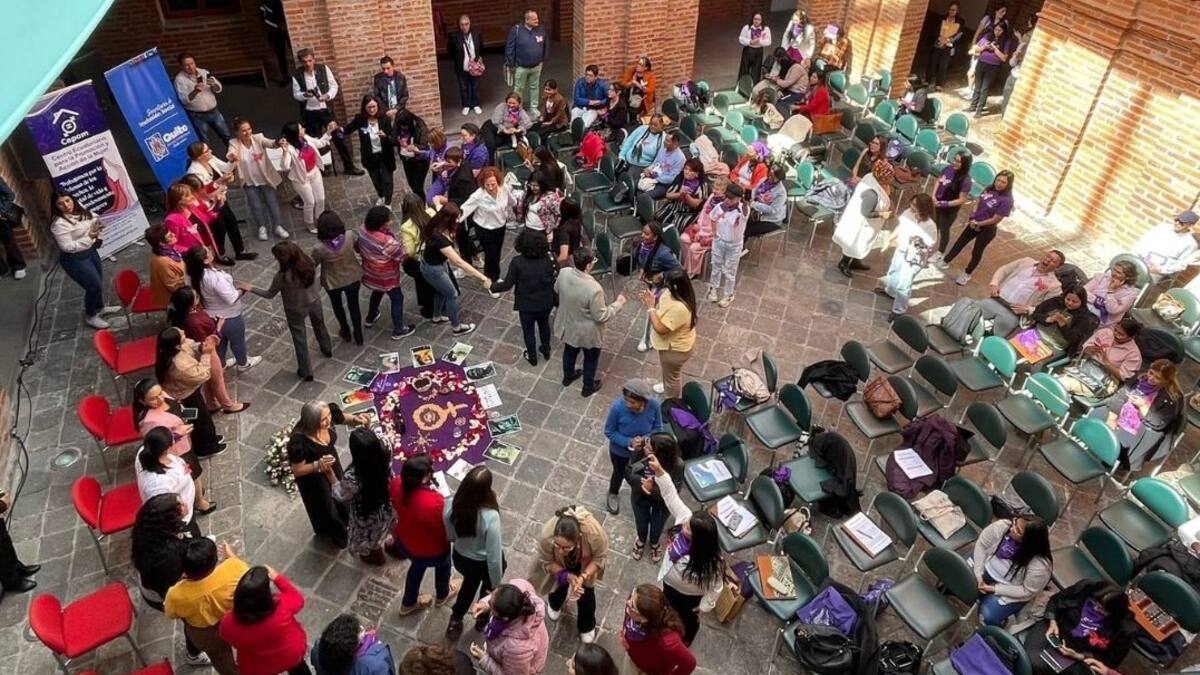 Entrevista a Virgina Contreras. Encontre Nacional Dones Autoritats Locals Equador