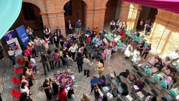 Entrevista a Virgina Contreras. Encontre Nacional Dones Autoritats Locals Equador