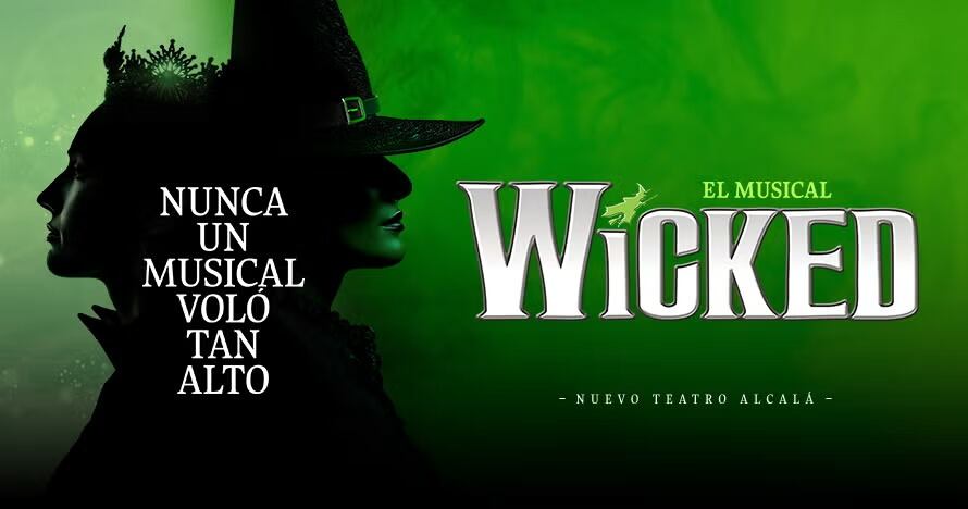 Imagen de Wicked, el musical, estrenado en Madrid