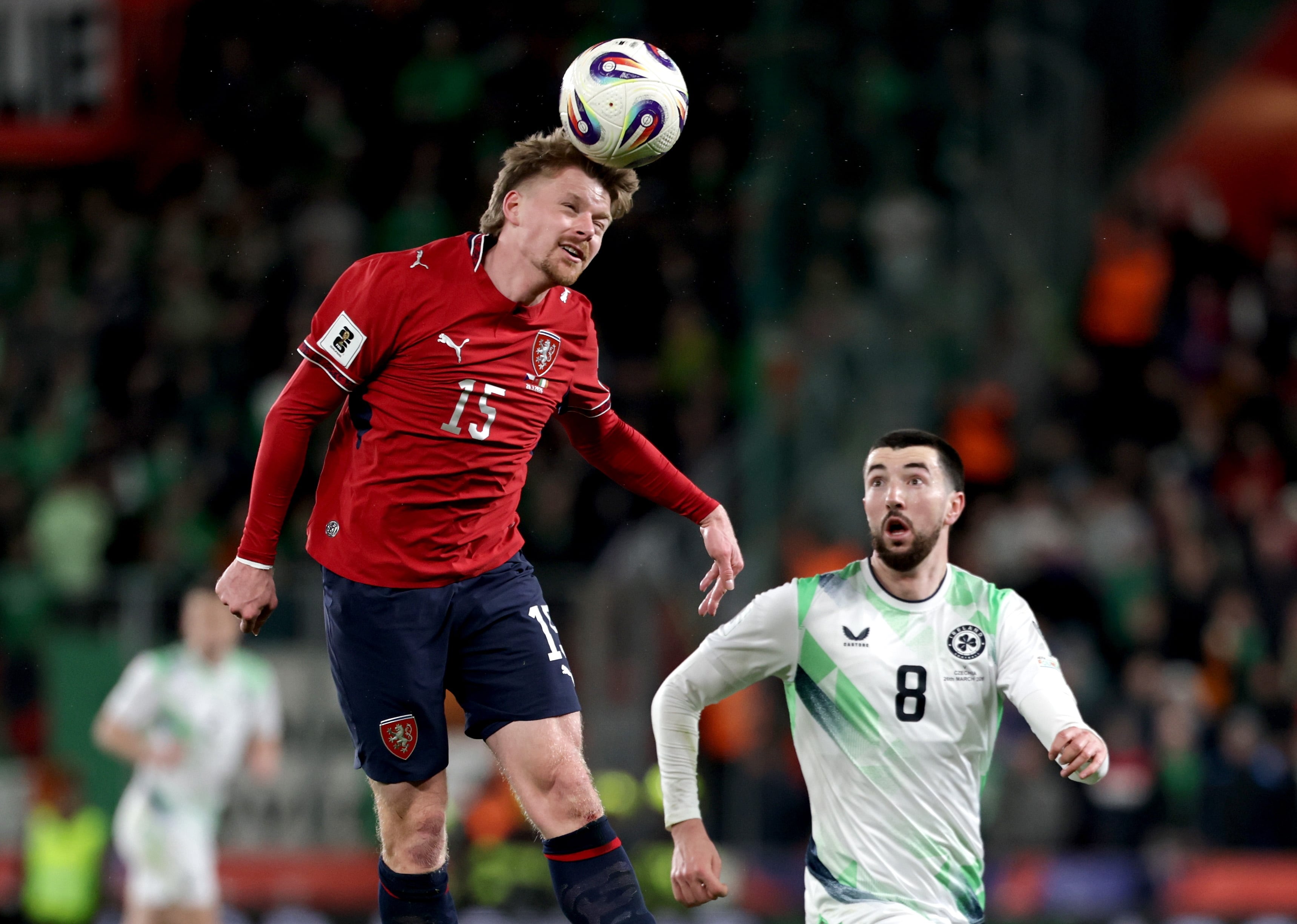 Pavel Sulc, ante Irlanda. EFE/EPA/FILIP SINGER