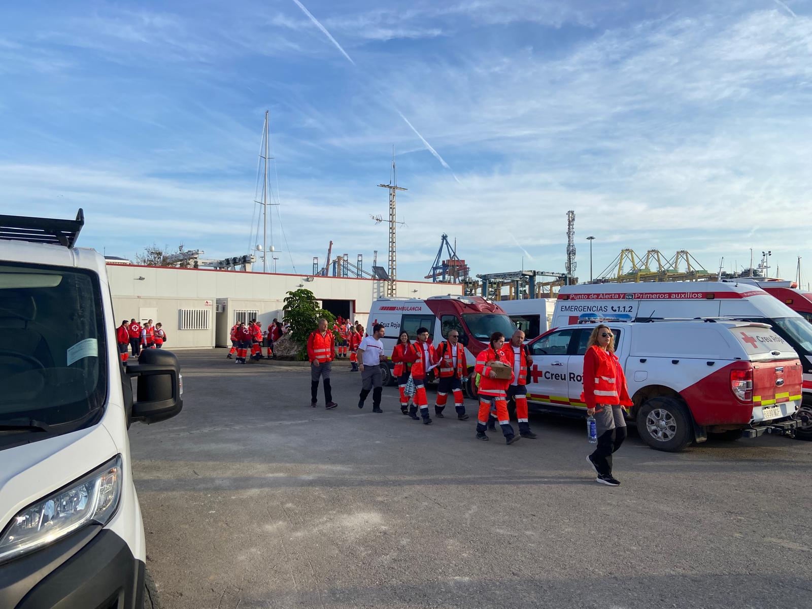 Centro Coordinación Operación Dana Cruz Roja Valencia