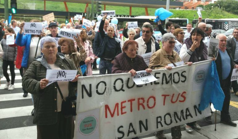 Nueva protesta contra el MetroTus.