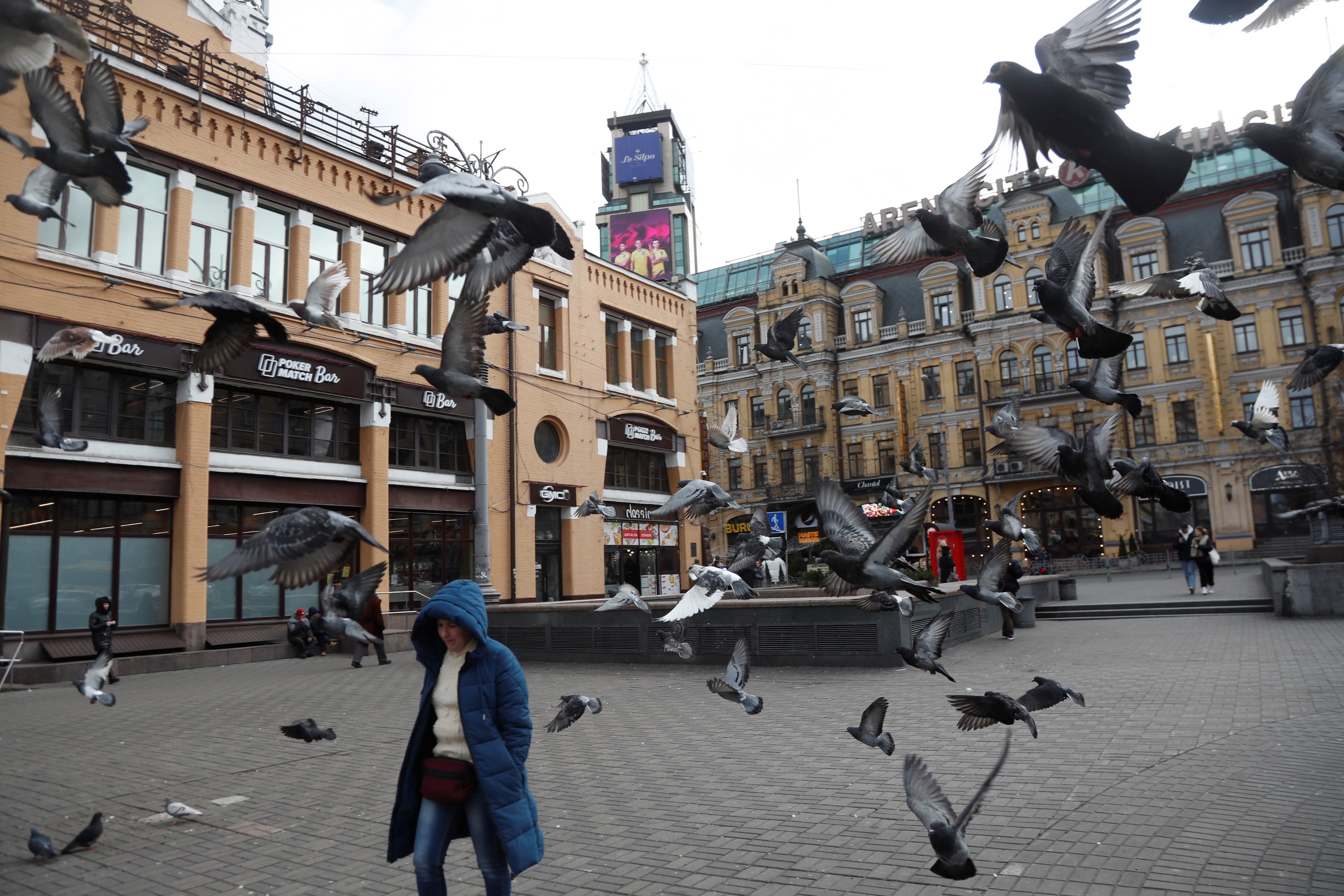 Plaza central de Kiev, en una foto de recurso,