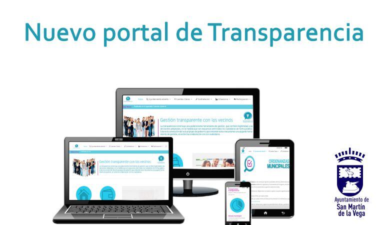 El nuevo portal facilitará el acceso a la información municipal