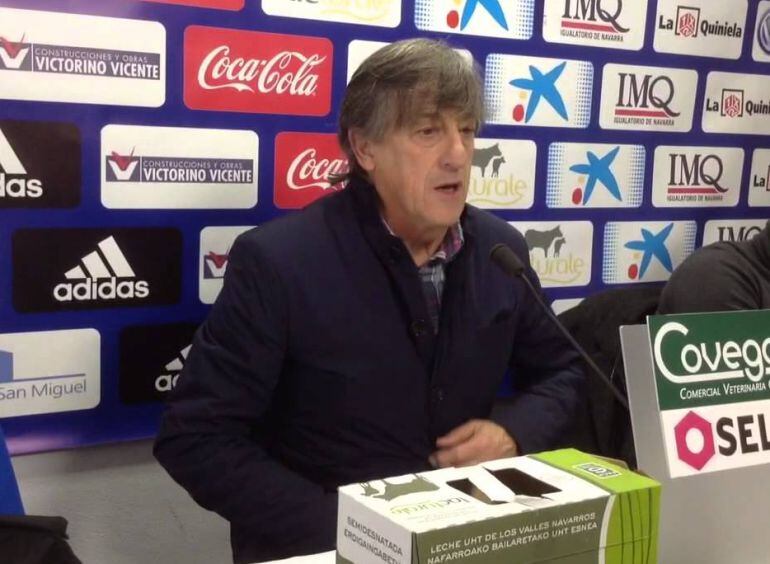 Enrique Martín Monreal durante una rueda de prensa