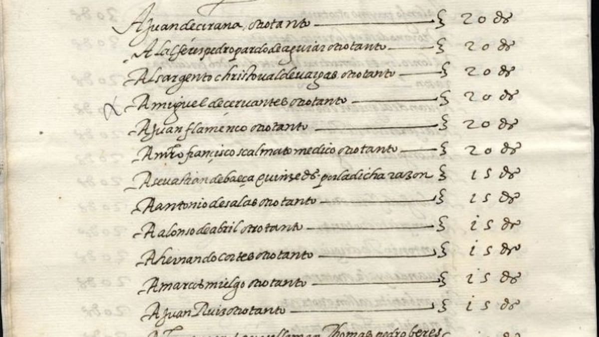 Dos 'Miguel de Cervantes' convivieron juntos tras la batalla de Lepanto