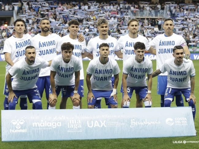 El Málaga que se enfrentó al Castellón, partido que acabó con derrota por 2-3