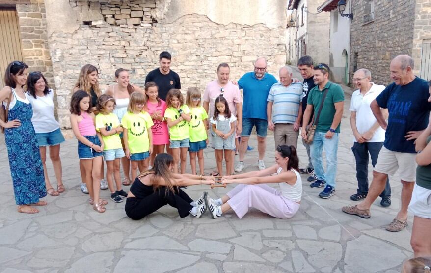 Juegos tradicionales en Santa Engracia de Jaca