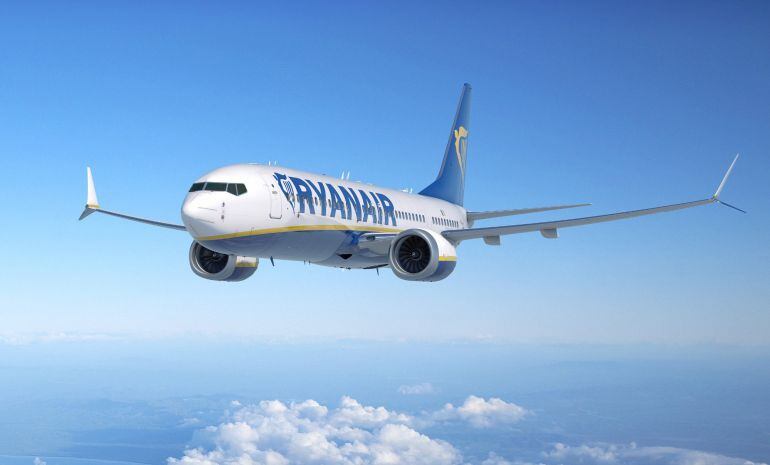 Avión de Ryanair