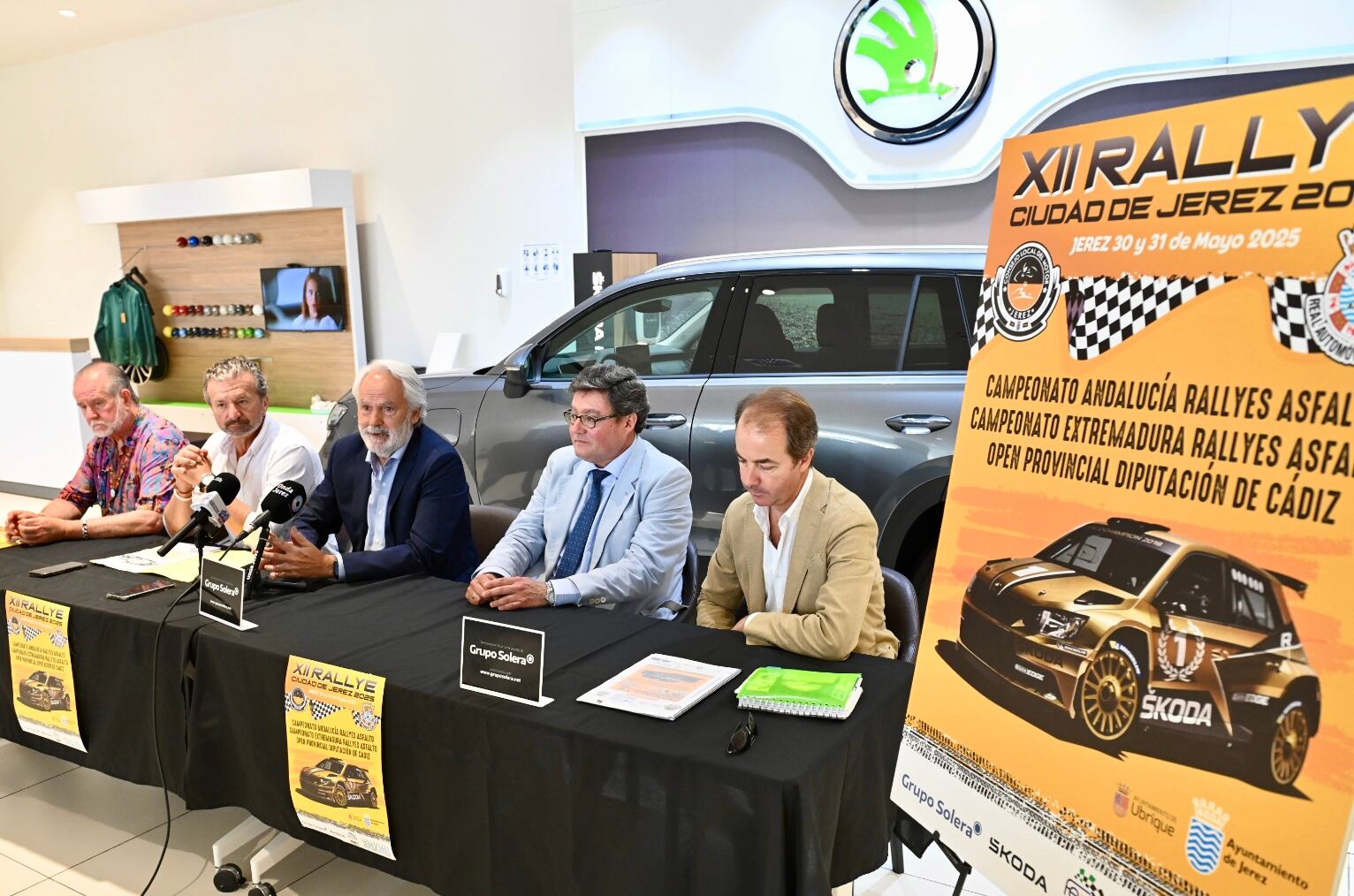 Presentación de la XII edición del Rally Ciudad de Jerez