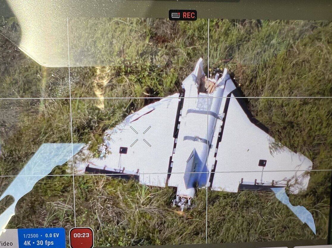 El dron ruso con explosivos encontrado por el ejército de Lituania en su territorio