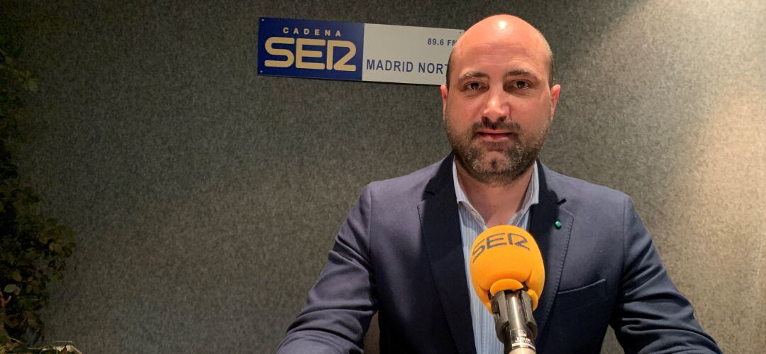 El alcalde de Colmenar Viejo Jorge García Díaz