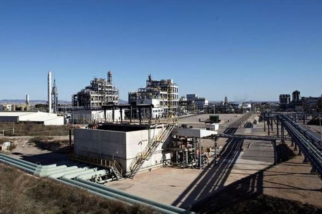 Instalaciones de Sabic en La Aljorra 