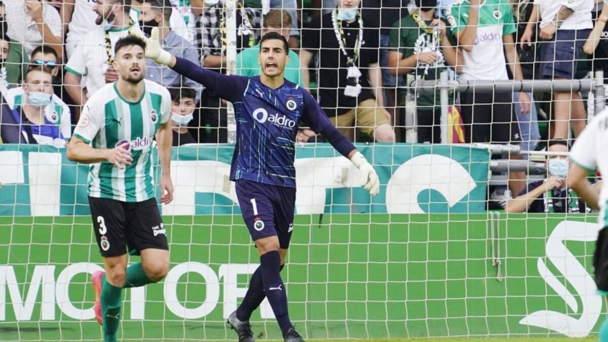 Declaraciones de Lucas Díaz, portero del Racing