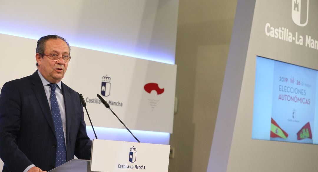 Juan Alfonso Ruiz Molina, consejero de Administraciones Públicas de Castilla-La Mancha