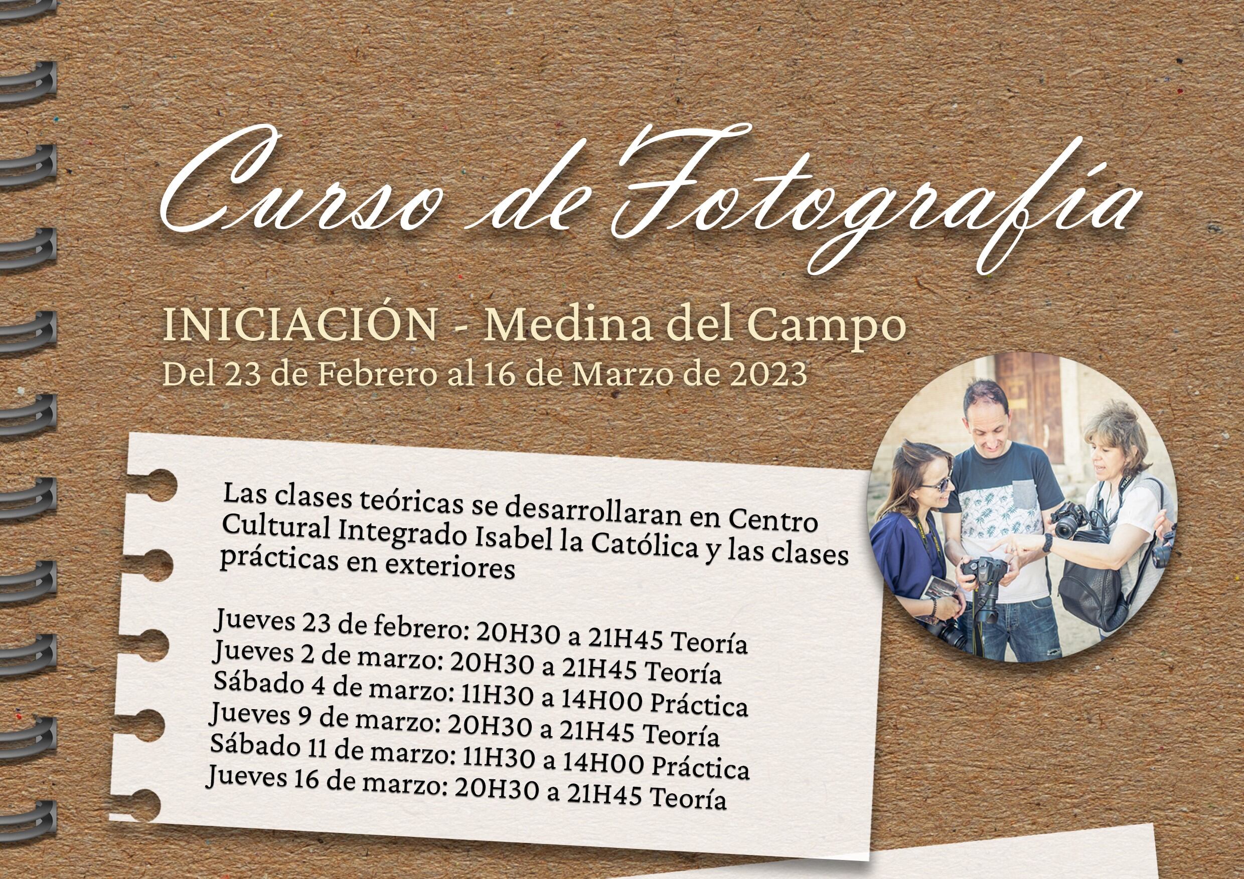 Curso de fotografía convocado por la Mancomunidad Tierras de Medina