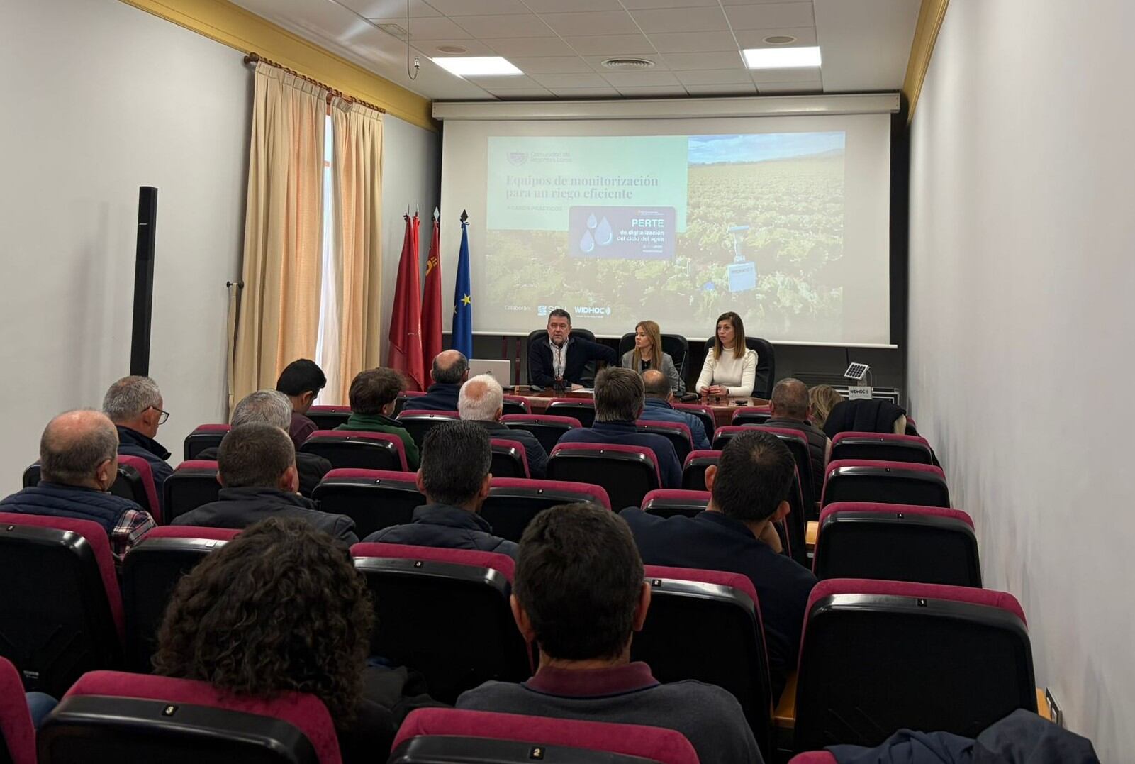 La Comunidad de Regantes de Lorca obtiene 1,08 millones de euros para digitalizar el ciclo del agua.