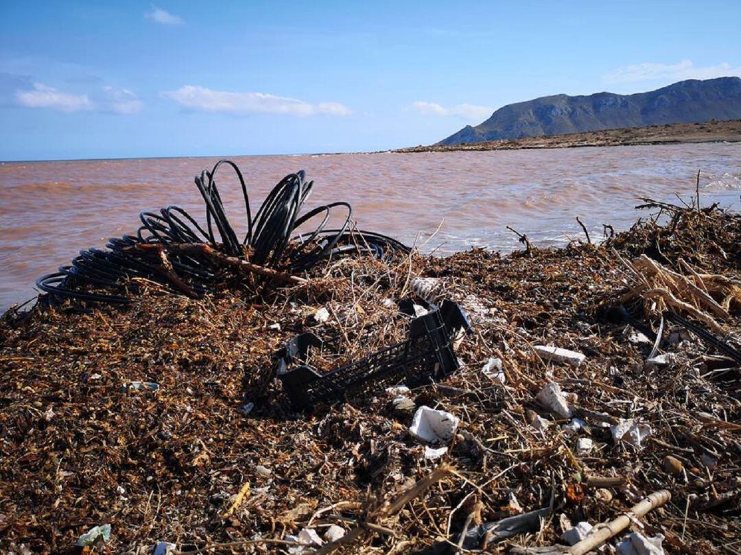 Imagen del litoral del Parque Regional de Marina de Cope este fin de semana