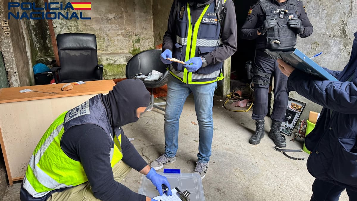 Golpe al narcotráfico en Vigo: cae un punto negro de droga en la Florida