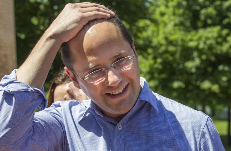 El secretario de Organización del PSOE, César Luena.