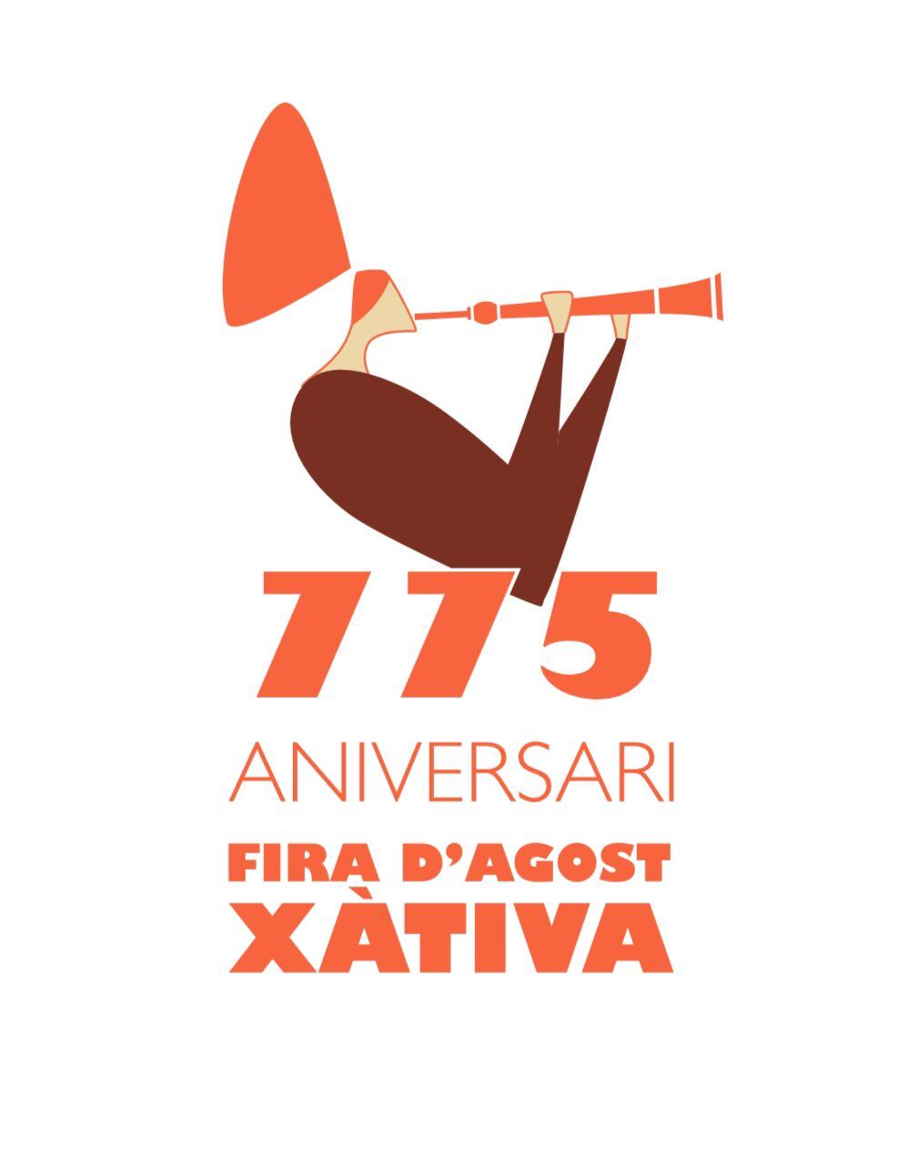 Logotipo del 775º aniversario de la Fira de Xàtiva
