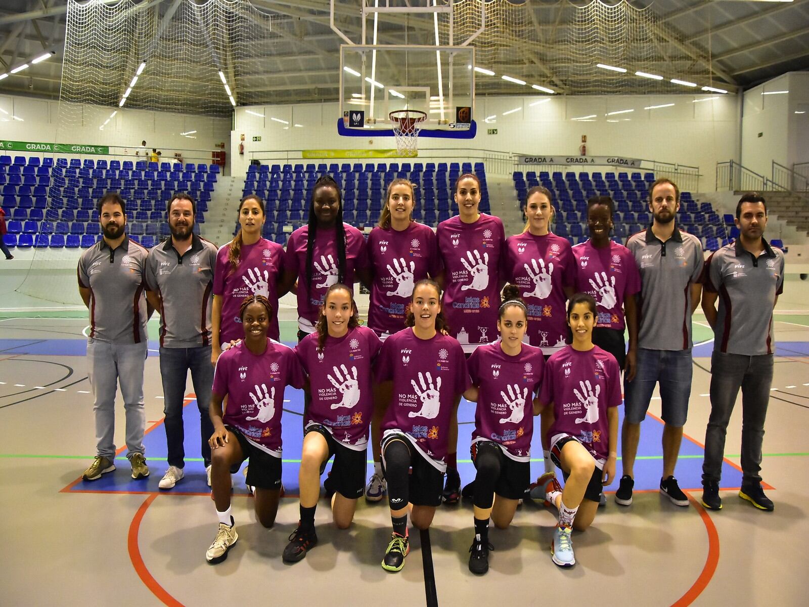 Plantilla del Magec Tías “Contra la Violencia de Género”.