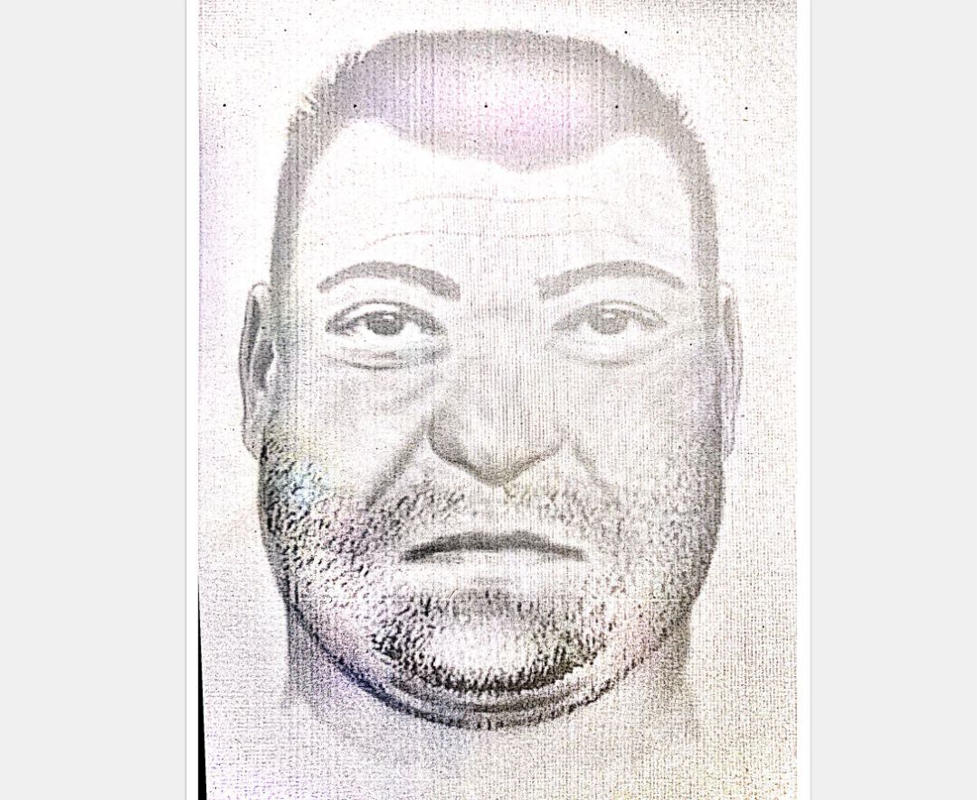 Retrato robot del fallecido pendiente de identificación