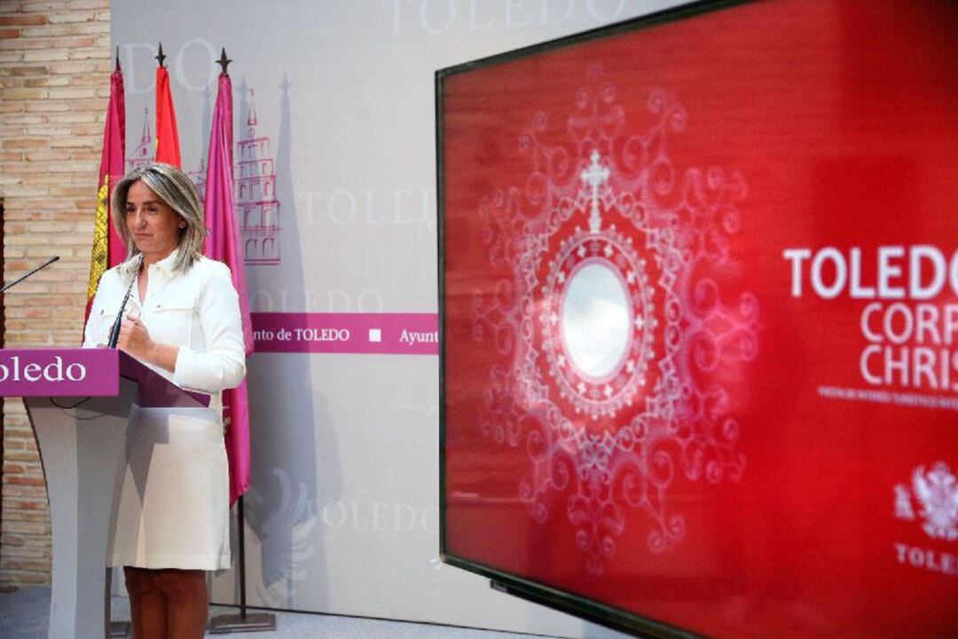 Milagros Tolón, alcaldesa de Toledo