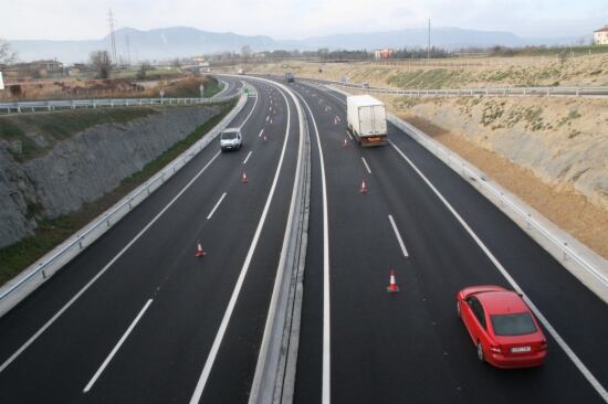 L'Eix Transversal a l'alçada de Vic