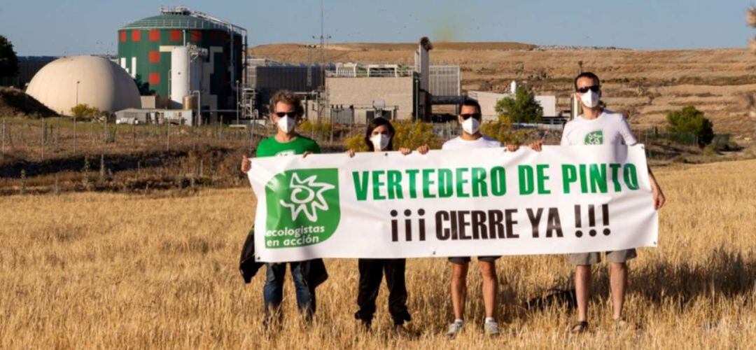 Ecologistas en Acción en Pinto son contrarios a la anunciada ampliación del vetedero en esta localidad.