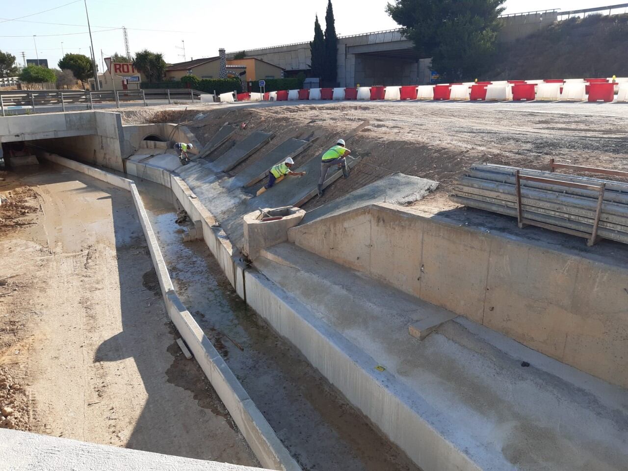 Obras en el Canal D7