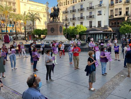 Concentración de la Plataforma en Las Tendillas