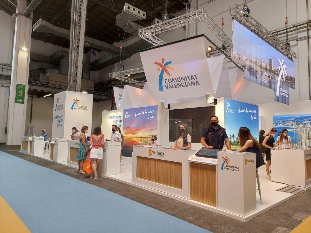 Stand de la Comunitat Valenciana en la feria B-Travel