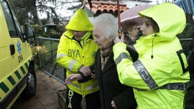 Una señora de 90 años ha tenido que ser desalojada en Galdakao como consecuencia de las inundaciones